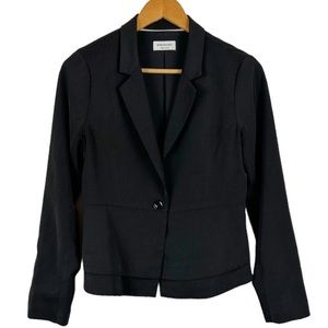 Eden Society One Button Blazer Black Size Small